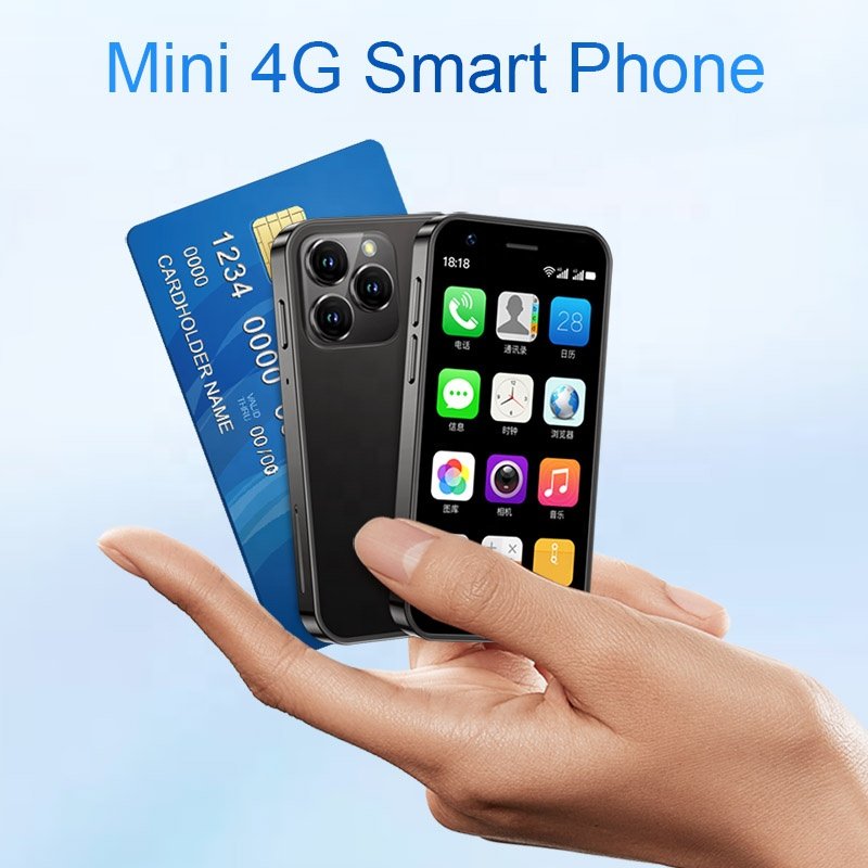 SOYES XS16 Mini Smartphone with 3 Inch Small Screen 2000mAH Battery 3GB RAM 64GB ROM Android 4G LTE 3G & 4G Smartphone